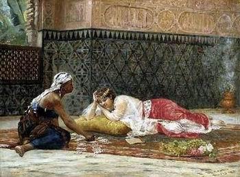 Arab or Arabic people and life. Orientalism oil paintings  293, unknow artist